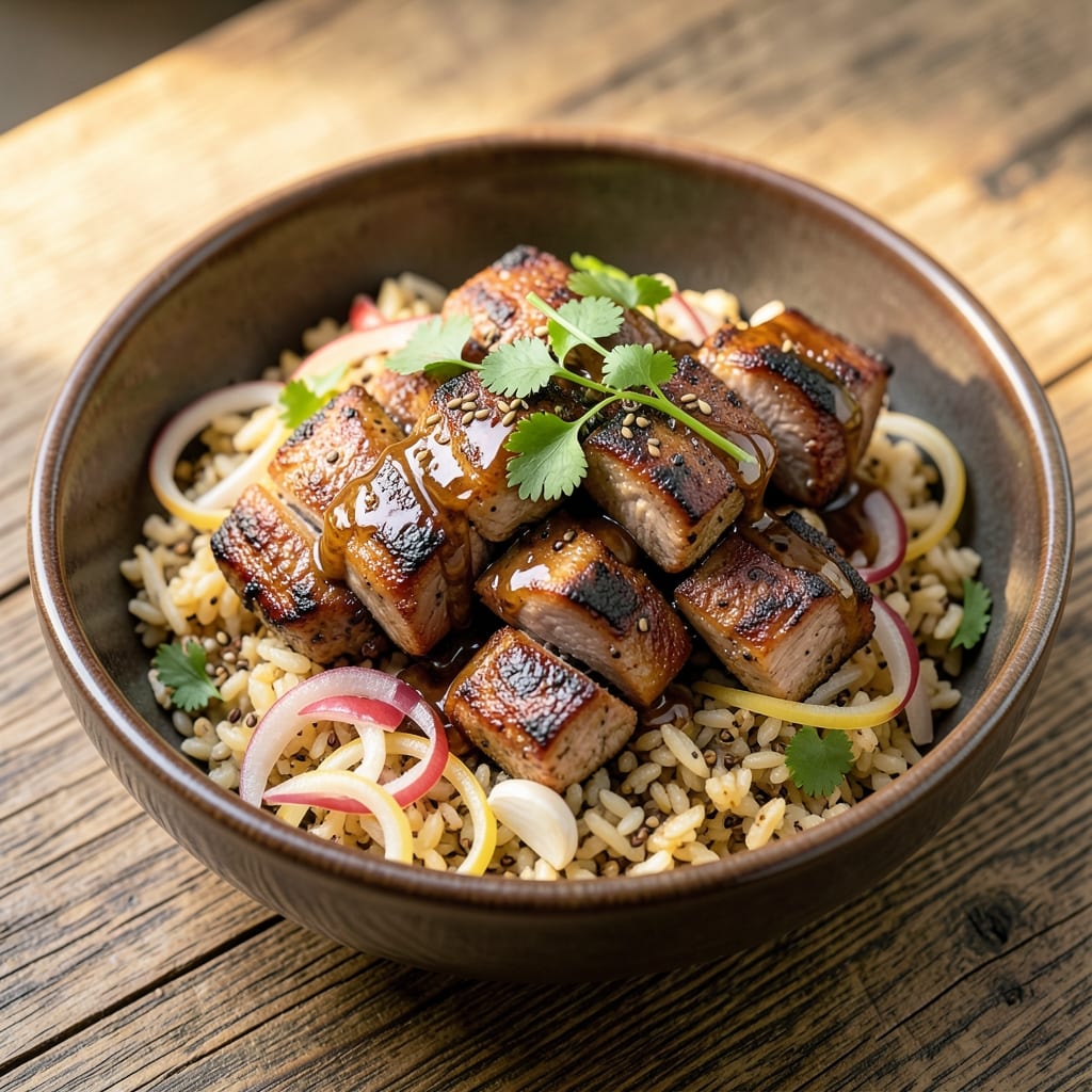 54th Street Power Grain Rice Blend Recipe: Nutty Cumin Crunch with Savory Lamb