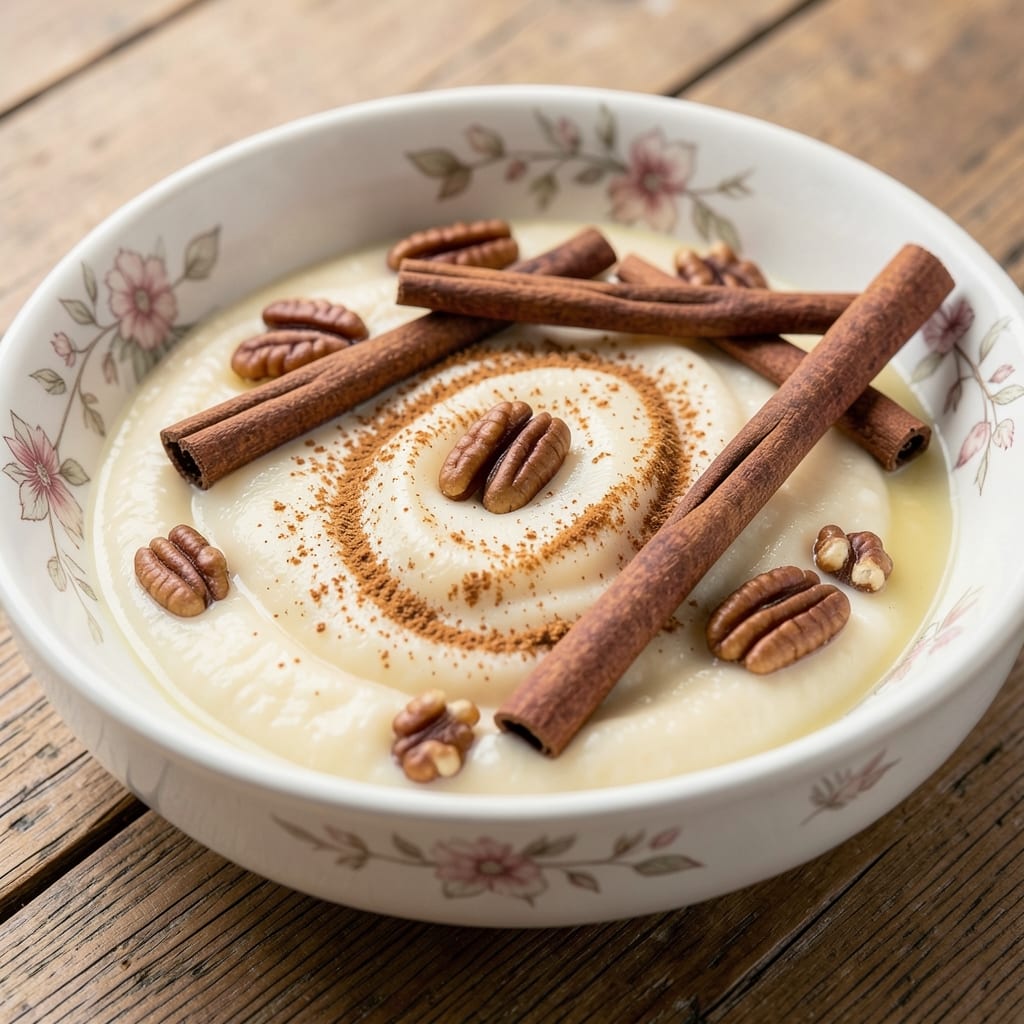 American Rice Pudding Recipe: Vanilla-Cinnamon Warmth with Toasted Nut Crunch