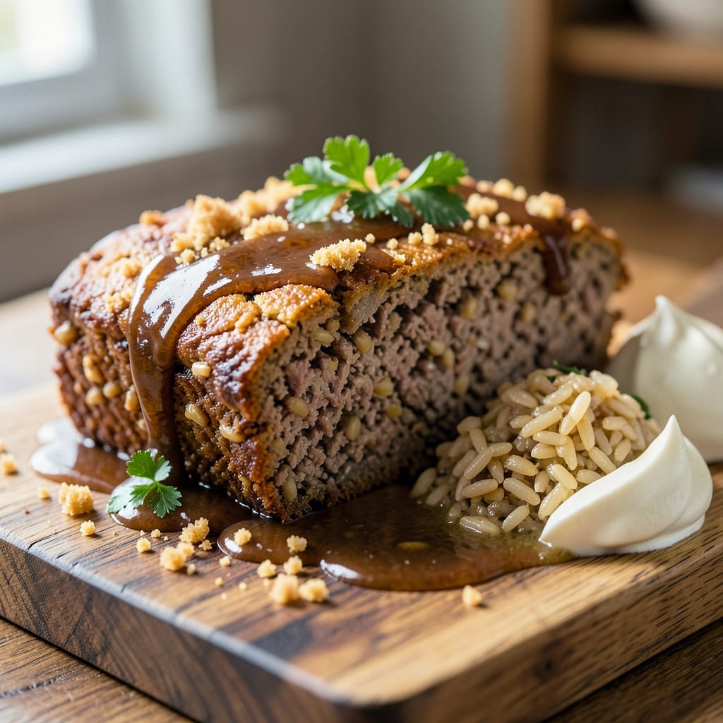 Adventures Wild Rice Meatloaf Recipe: Hearty Wild Rice and Umami-Crusted Masterpiece