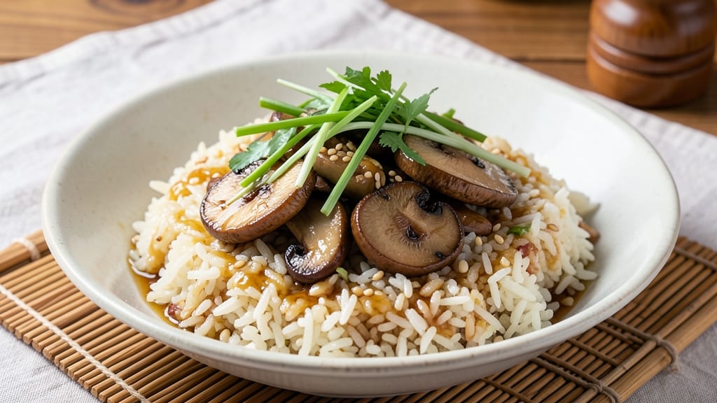 Chinese Mushroom Fried Rice Recipe: Umami-Packed Wok Crunch in 20 Minutes