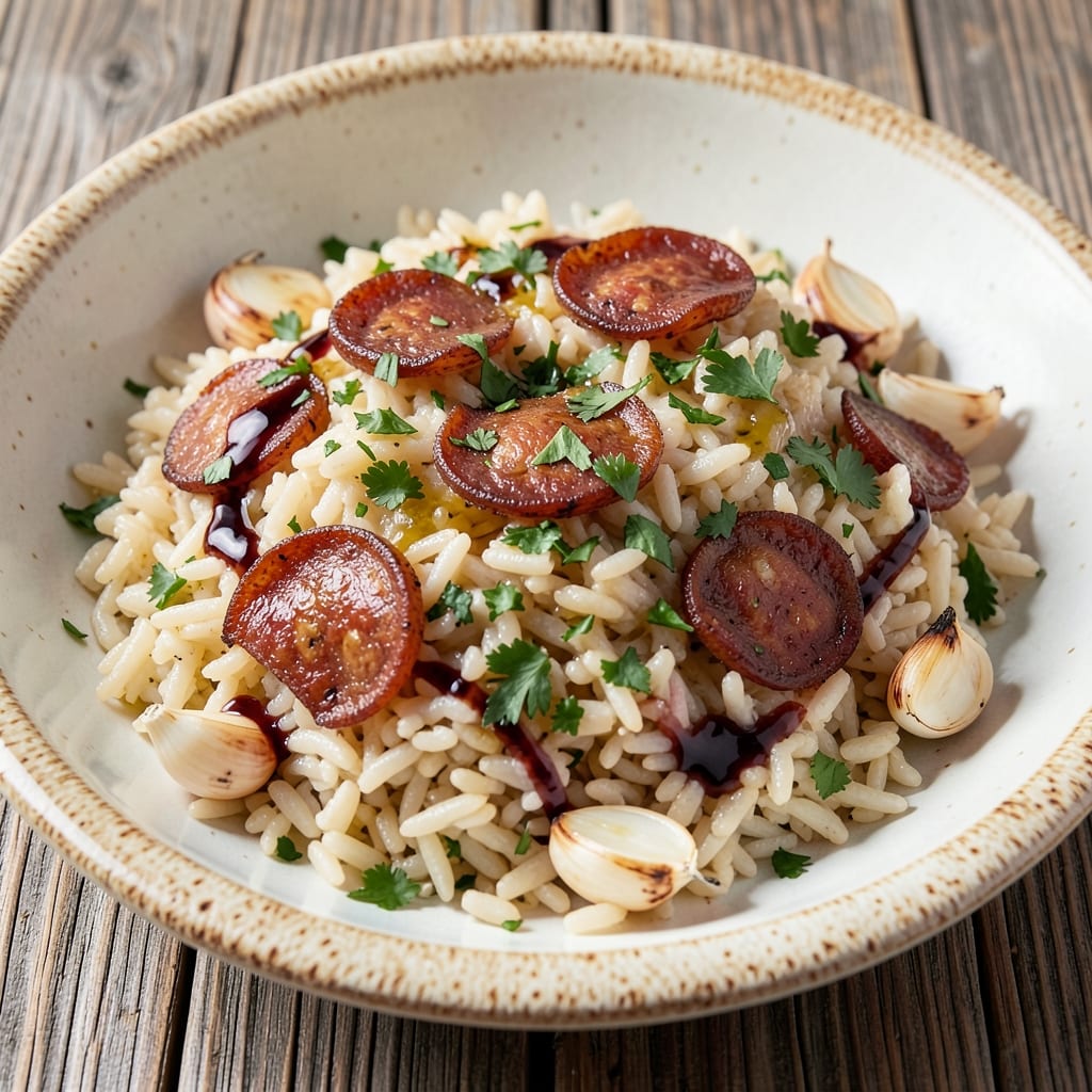 Argentina Rice Recipe: Spiced Chorizo and Chimichurri Pairing