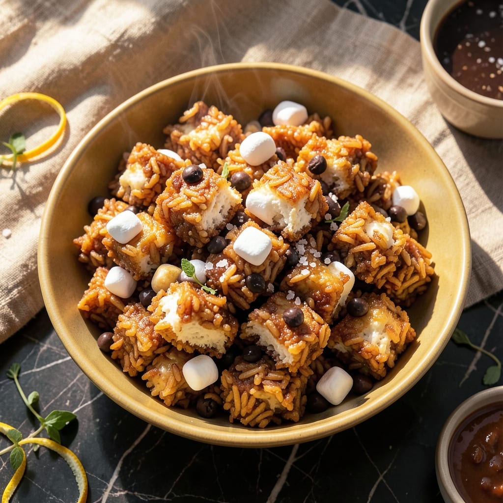 Air Fryer Rice Crispy Treats Recipe: Crunchy No-Bake Magic in 15 Minutes