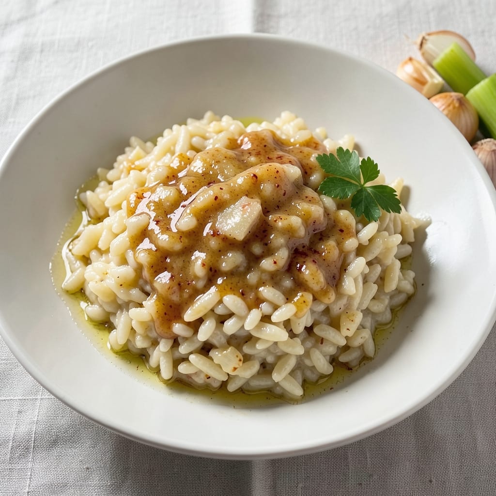 Arborio Rice Recipe Italian: Al Dente Risotto With Toasted Butter Crunch