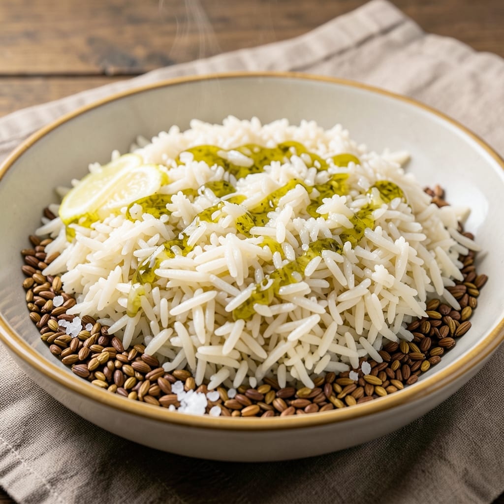 8 Qt Instant Pot Rice Recipe: One-Pot Fragrant Basmati With Toasted Cumin Crunch