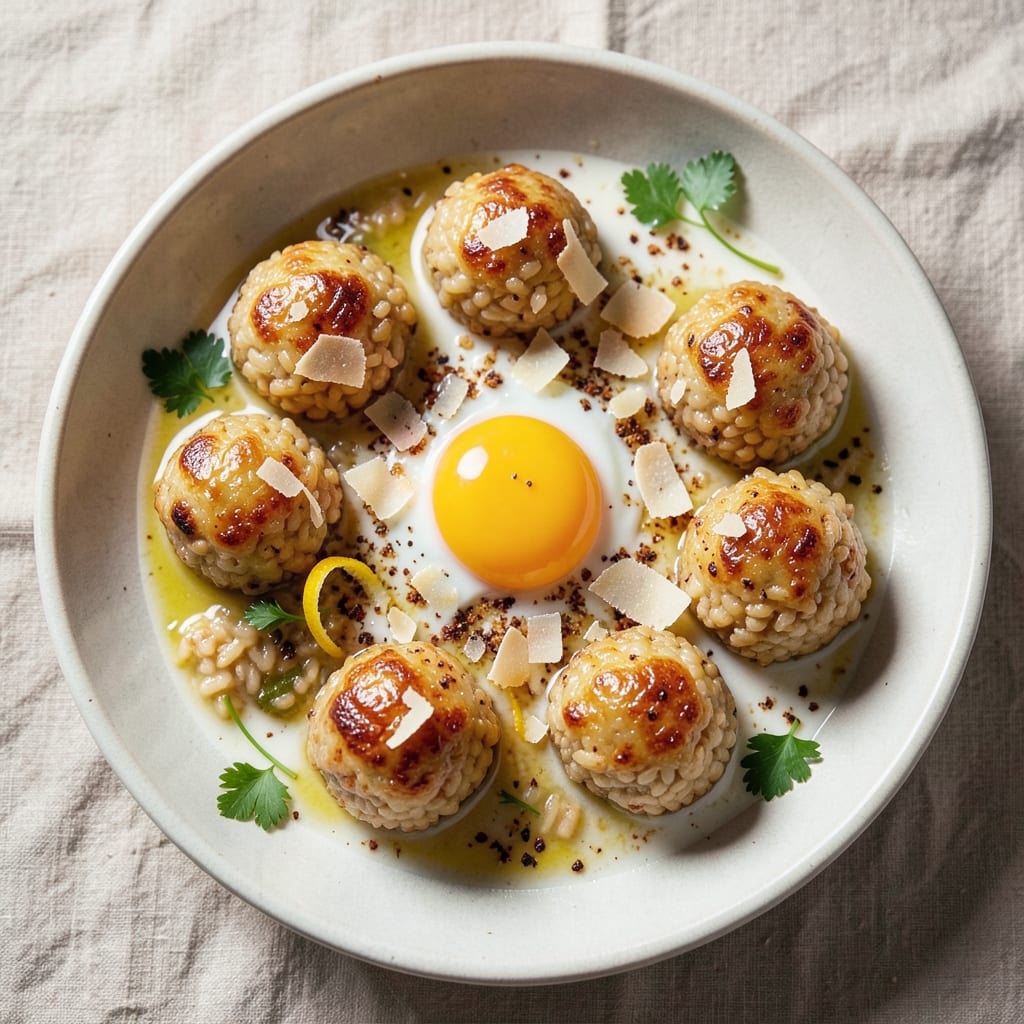 Arborio Rice Balls Recipe: Crispy Crust, Gooey Risotto Hearts
