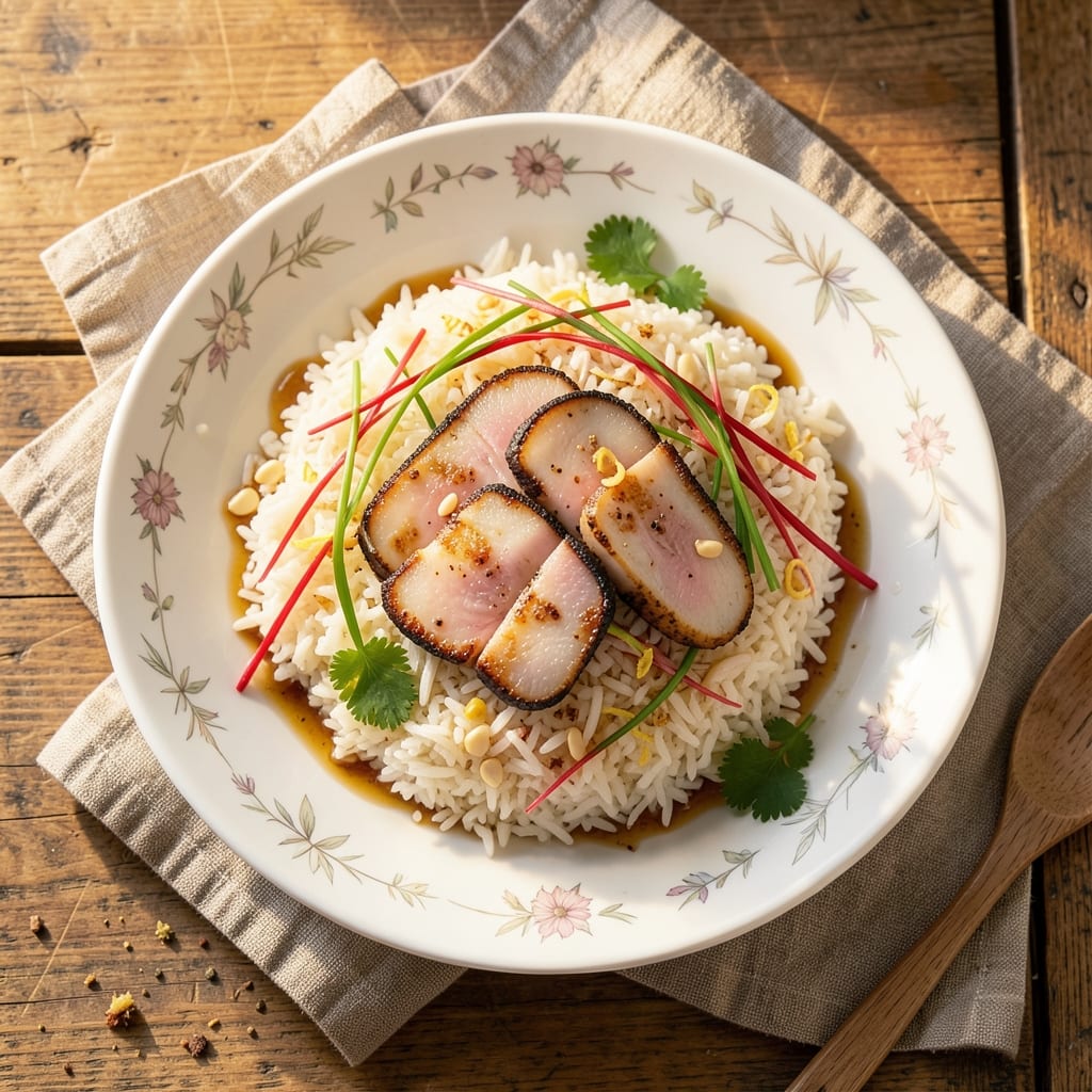 Abalone Rice Recipe: Seared Ocean Treasure Over Fragrant Jasmine Basmati