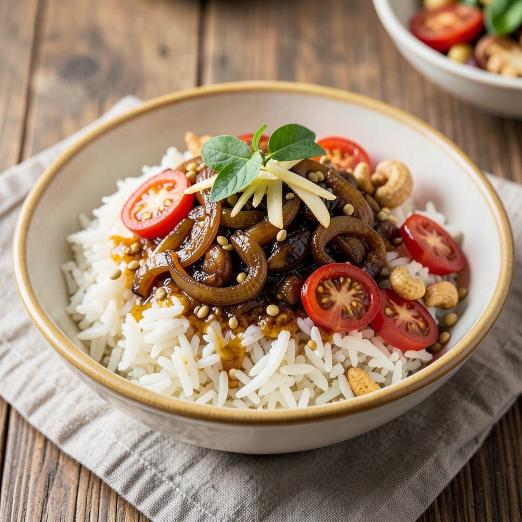Achari Rice Recipe: South Indian Spice Bomb with Crispy Edges