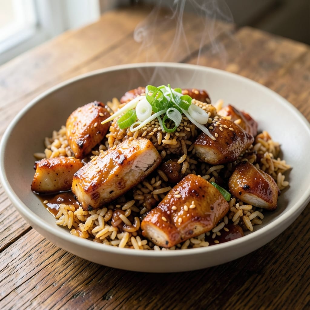 Adobo Fried Rice Recipe Hawaii: Soy-Sauce Caramelized Wok Masterpiece