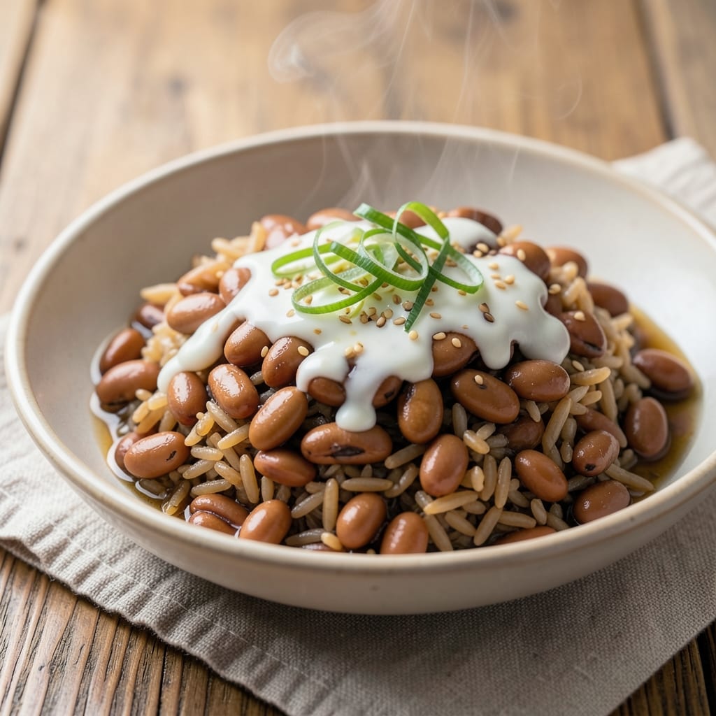 Adzuki Beans and Brown Rice Recipe: Sweet-Savory Balance in One Pot
