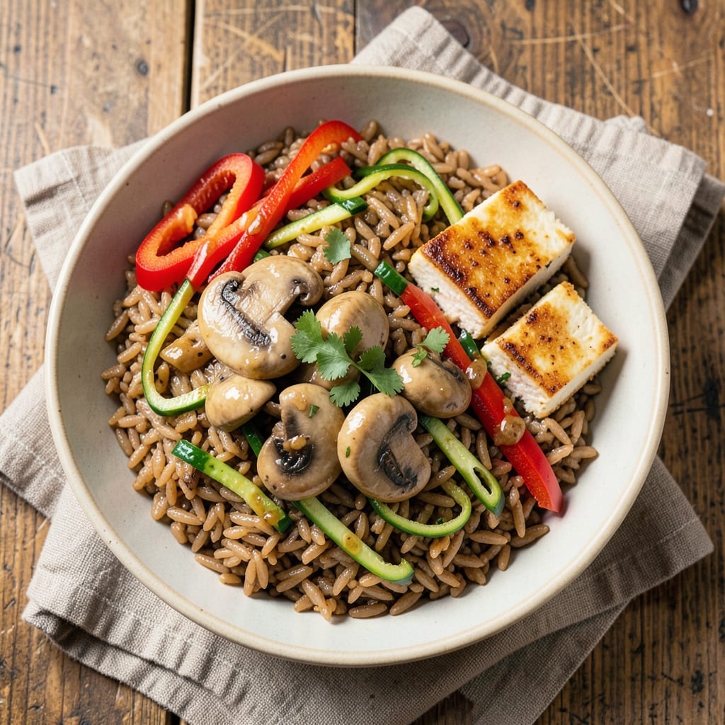 Amy's Brown Rice and Vegetable Bowl Recipe: Protein-Packed Meal Prep in 20 Minutes