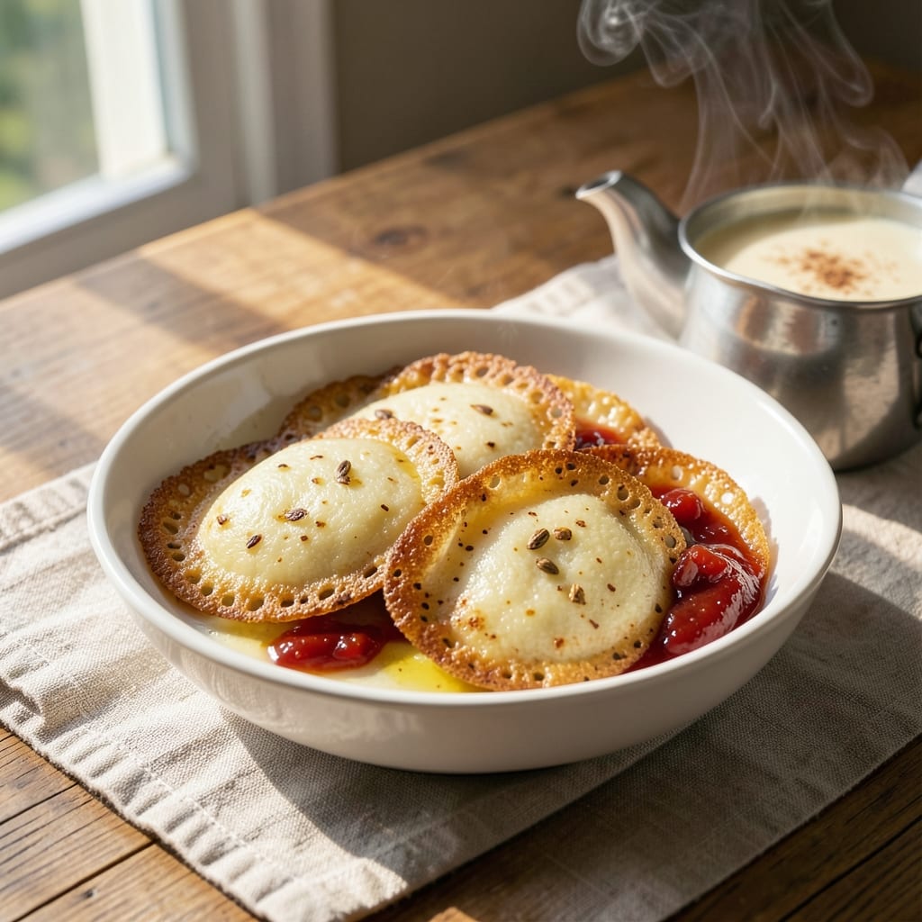 Appam Recipe Using Rice Flour: Lacy Coconut Pancakes With Fragrant Spice Infusion