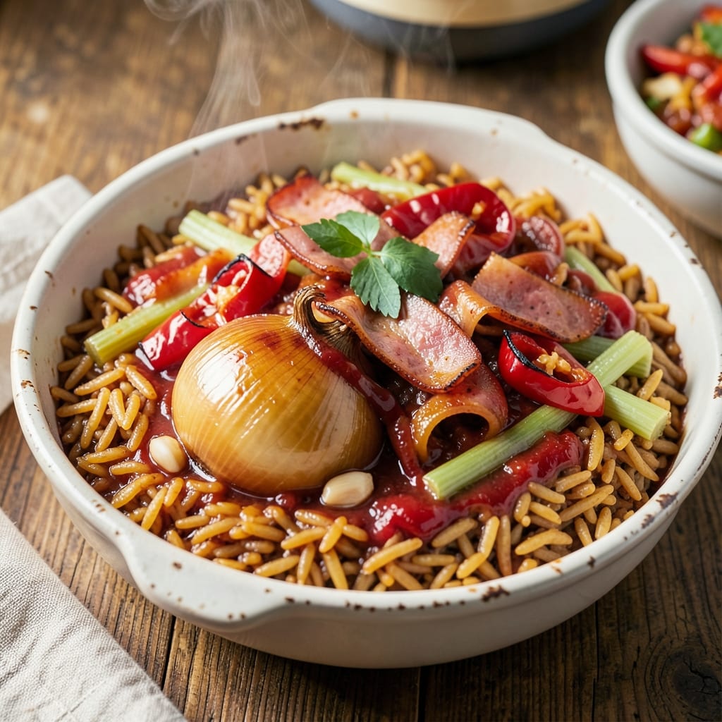 Aroma Rice Cooker Jambalaya Recipe: Smoky Spice-Packed One-Pot Feast