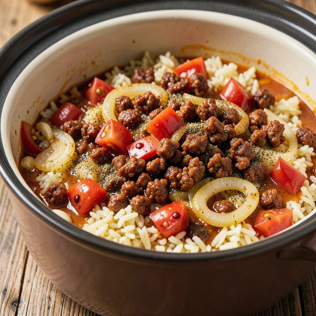 Aroma Rice Cooker Mexican Rice Recipe: Cumin-Toasted Tomato and Chorizo Flavor
