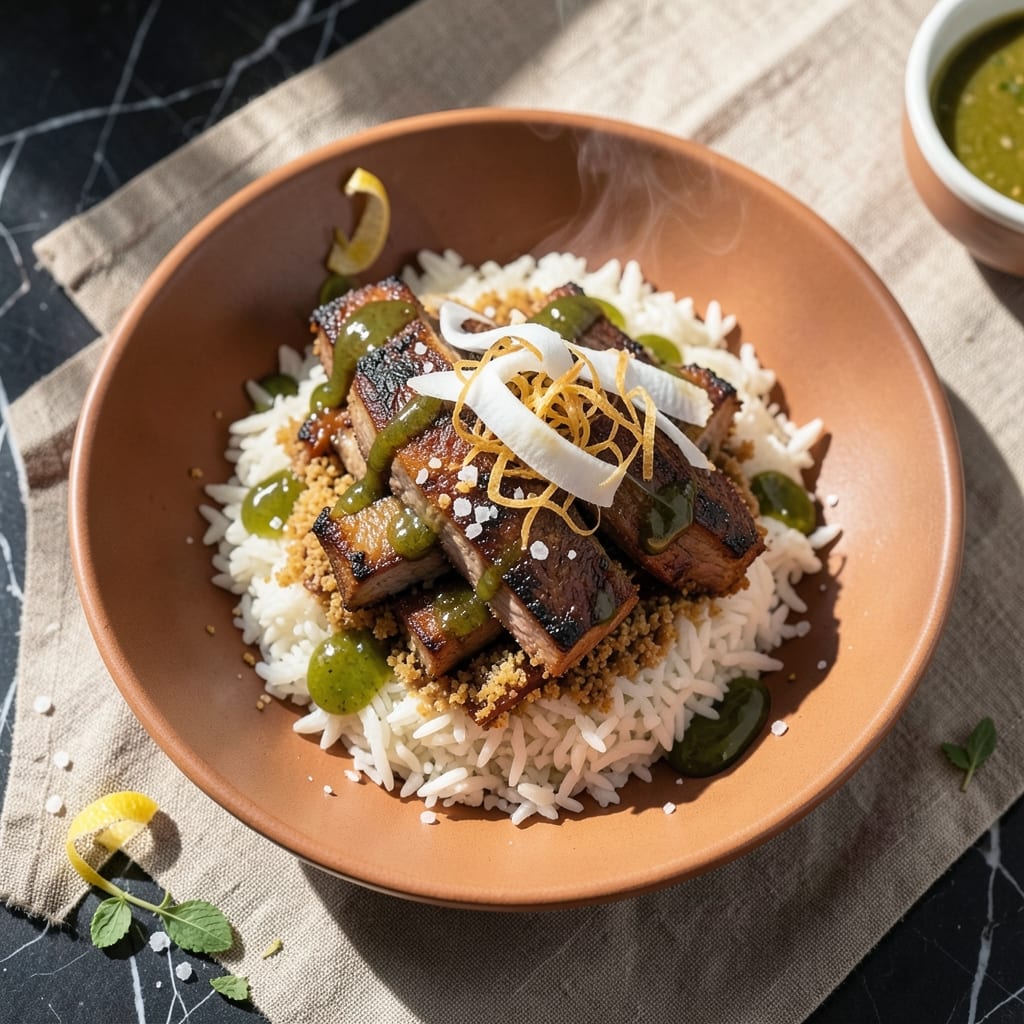 Anarsa Recipe With Rice Flour: Crispy Rice Lace and Savory Lamb Bites