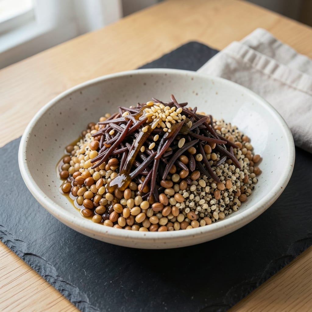 5 Grain Rice Recipe: Nutty Earthy Medley With Toasted Spice Crunch