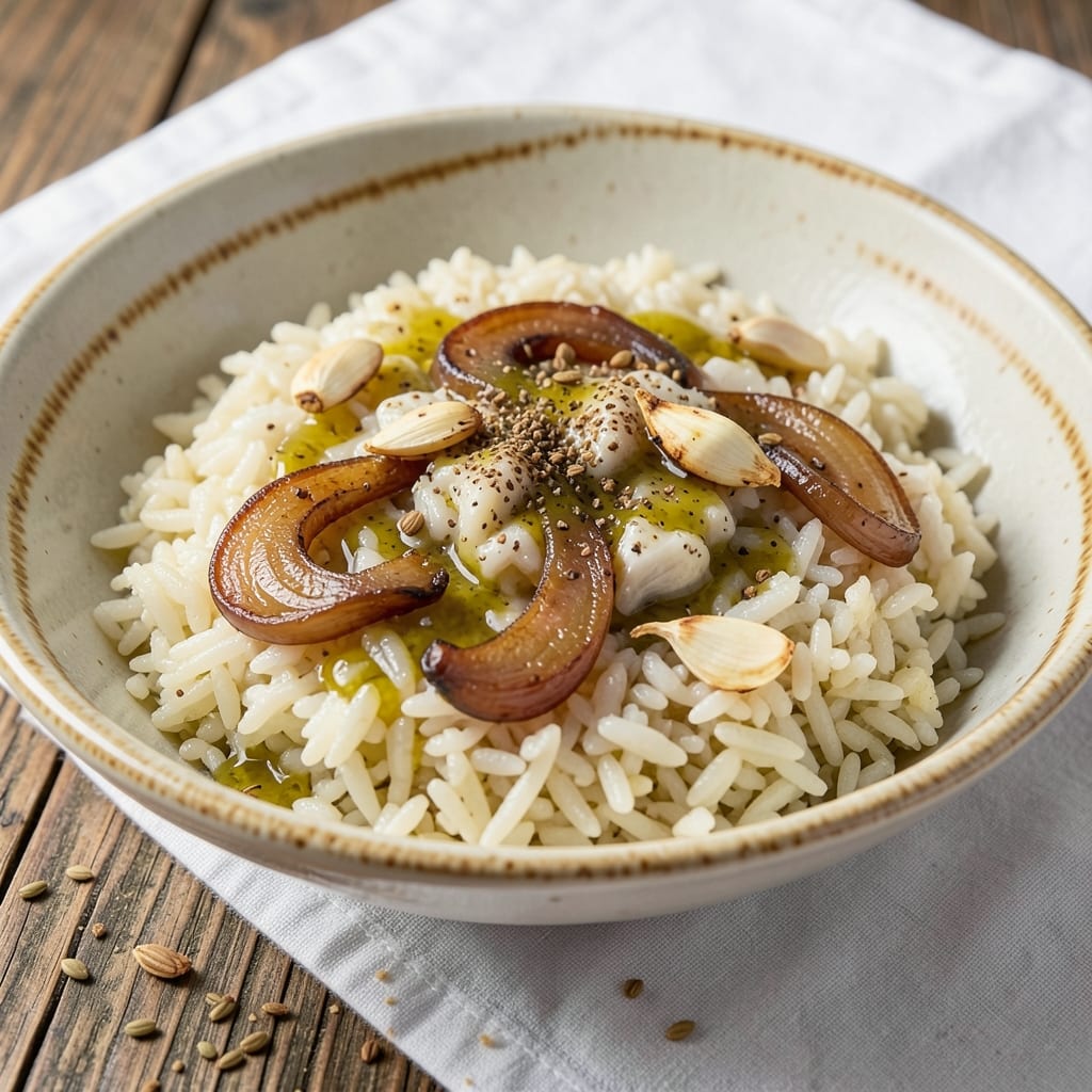 Anthony's Rice Pilaf Recipe: Toasted Spice and Herb-Infused Crunch