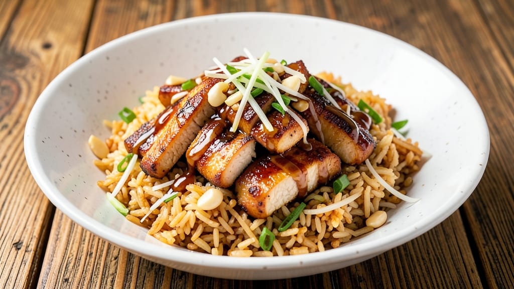 Chicken Fried Rice No Egg Recipe: Savory Wok-Tossed Crunch With Garlic-Ginger Zing