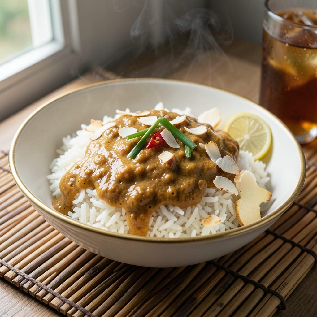 Asian Coconut Rice Recipe: Fragrant Jasmine Basmati With Toasted Coconut Crunch