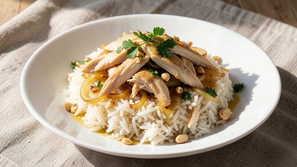 Chicken and Leftover Chicken Rice Recipe: Shredded Protein Upgrade for Leftovers