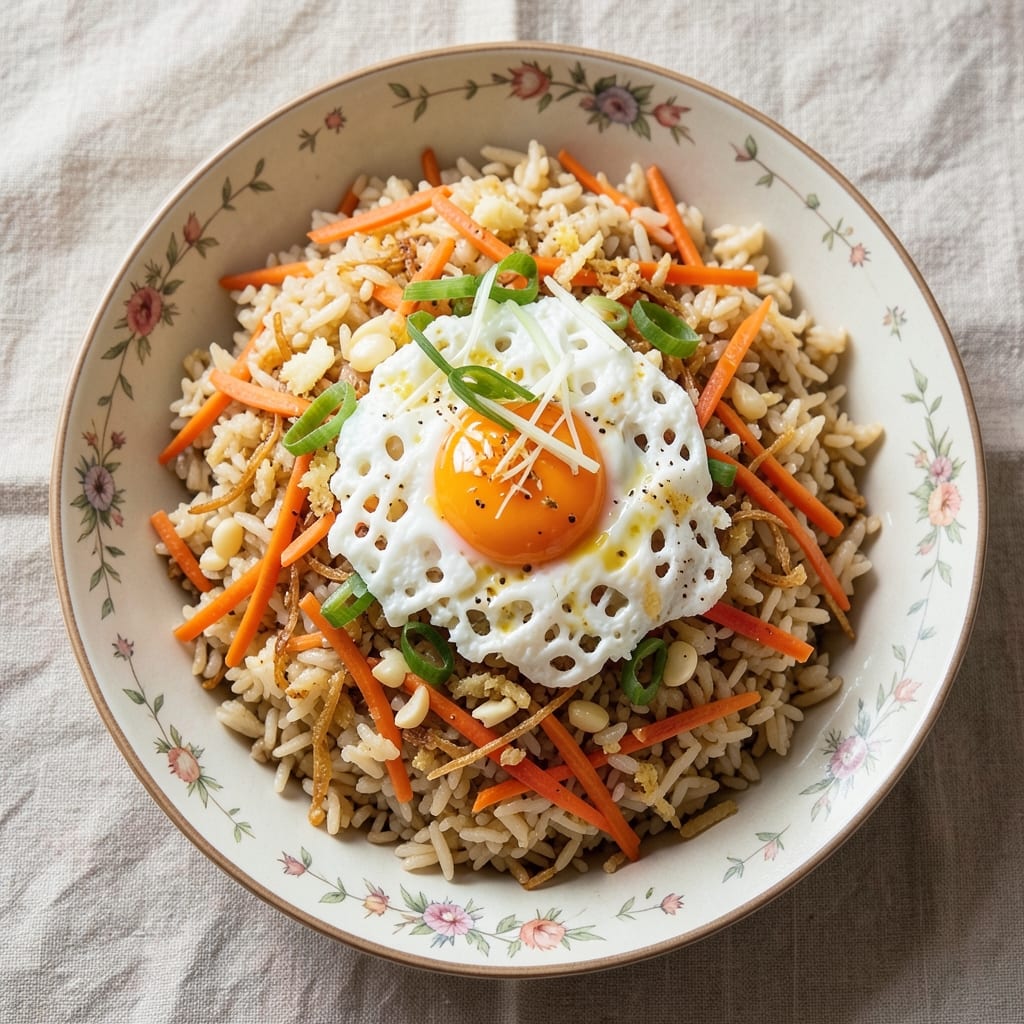Arirang Fried Rice Recipe: Korean-Style Comfort with Crispy Egg and Toasted Sesame