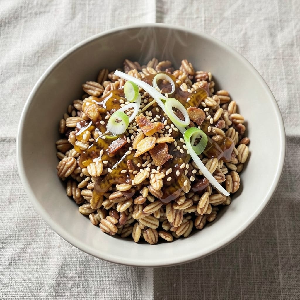 Aroma Rice Cooker Steel Cut Oats Recipe: Savory Porridge With Toasted Spice Depth