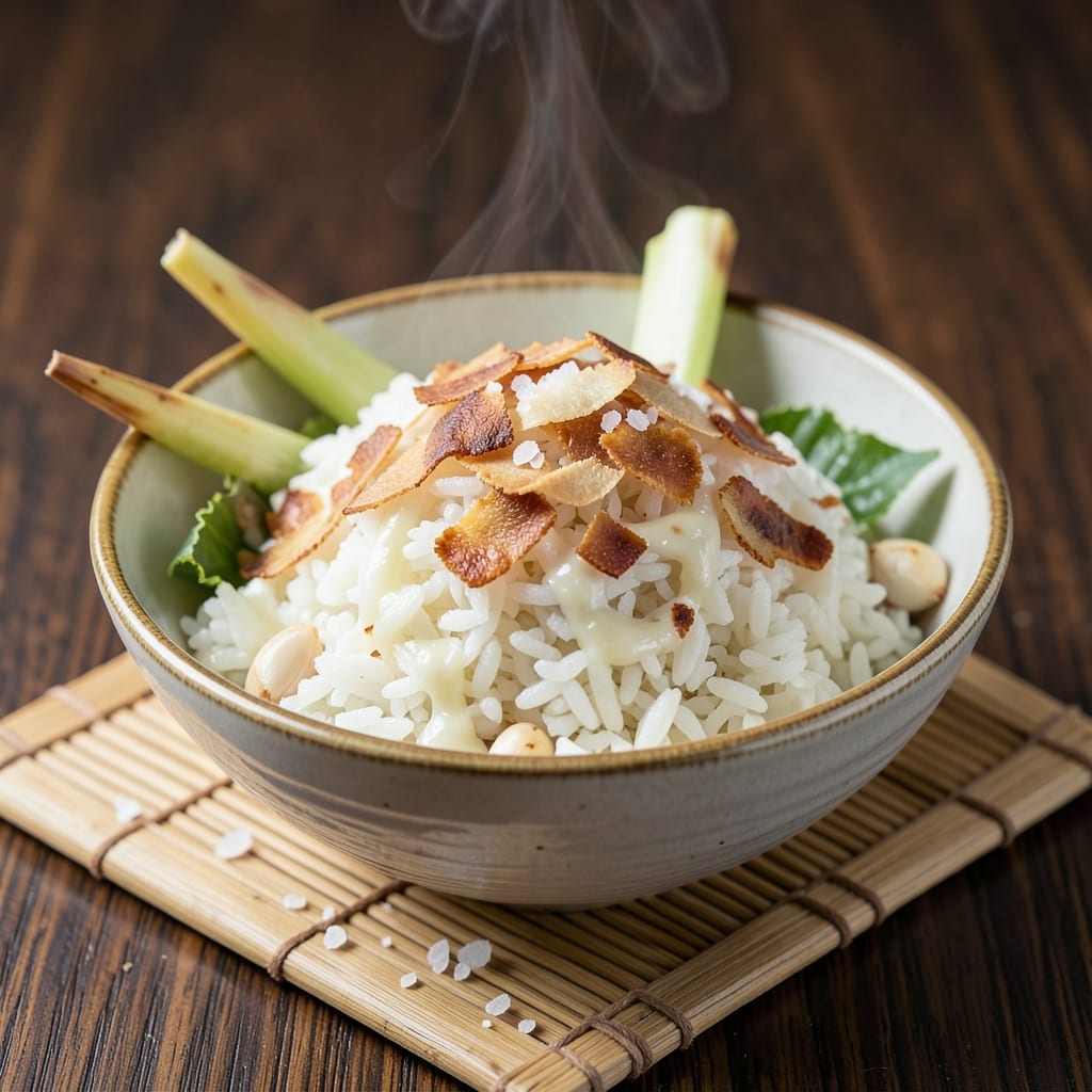 Asian Rice Recipe Instant Pot: Fragrant Jasmine and Toasted Coconut Crisp-Top