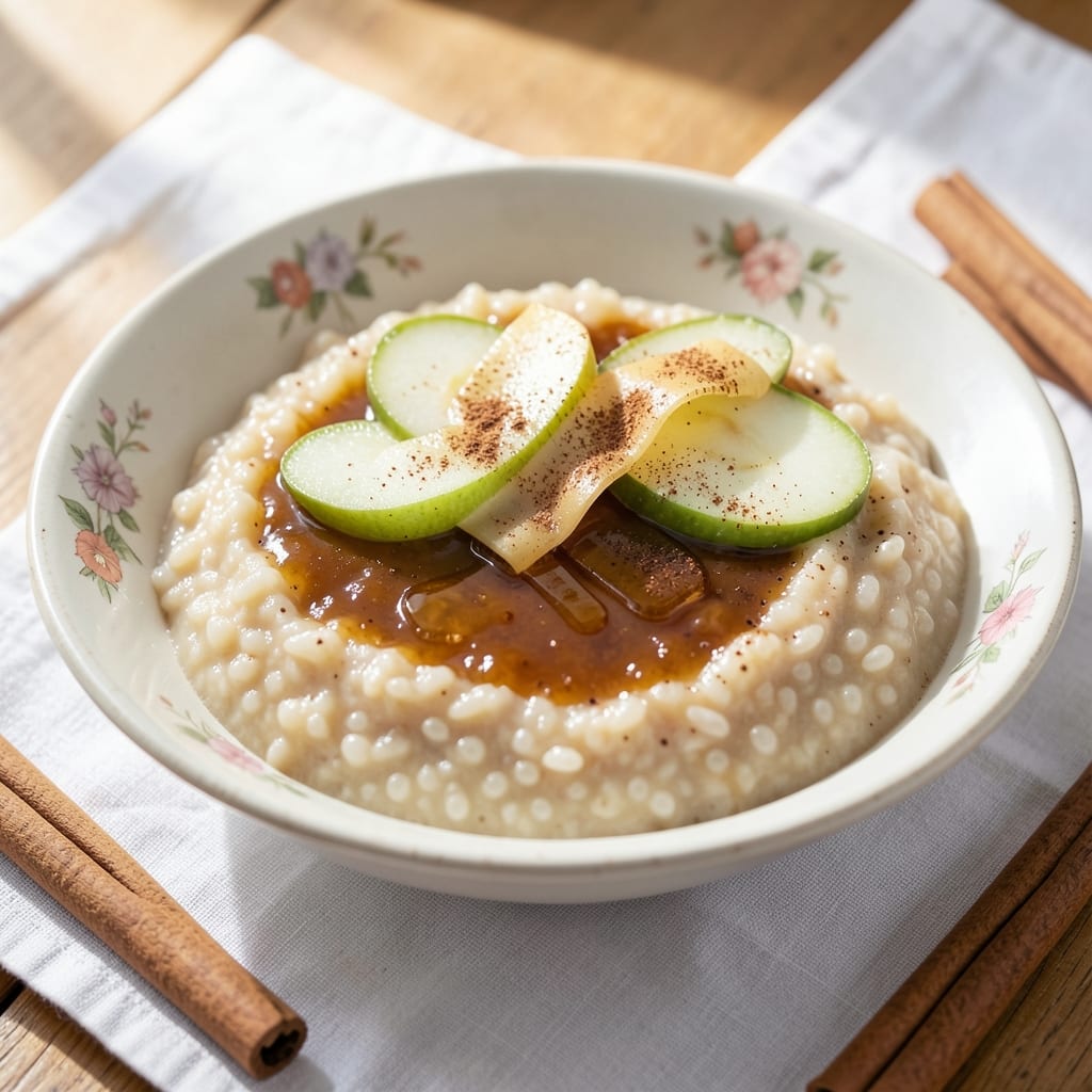 Apple Rice Pudding Recipe: Spiced Cinnamon Vanilla Comfort in One Pot