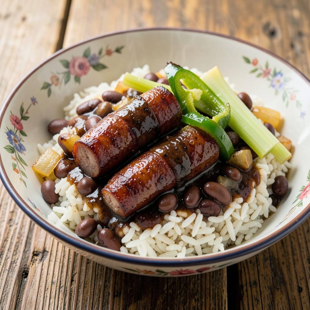 Andouille Sausage, Rice, and Beans Recipe: Smoky Cajun One-Pot Magic