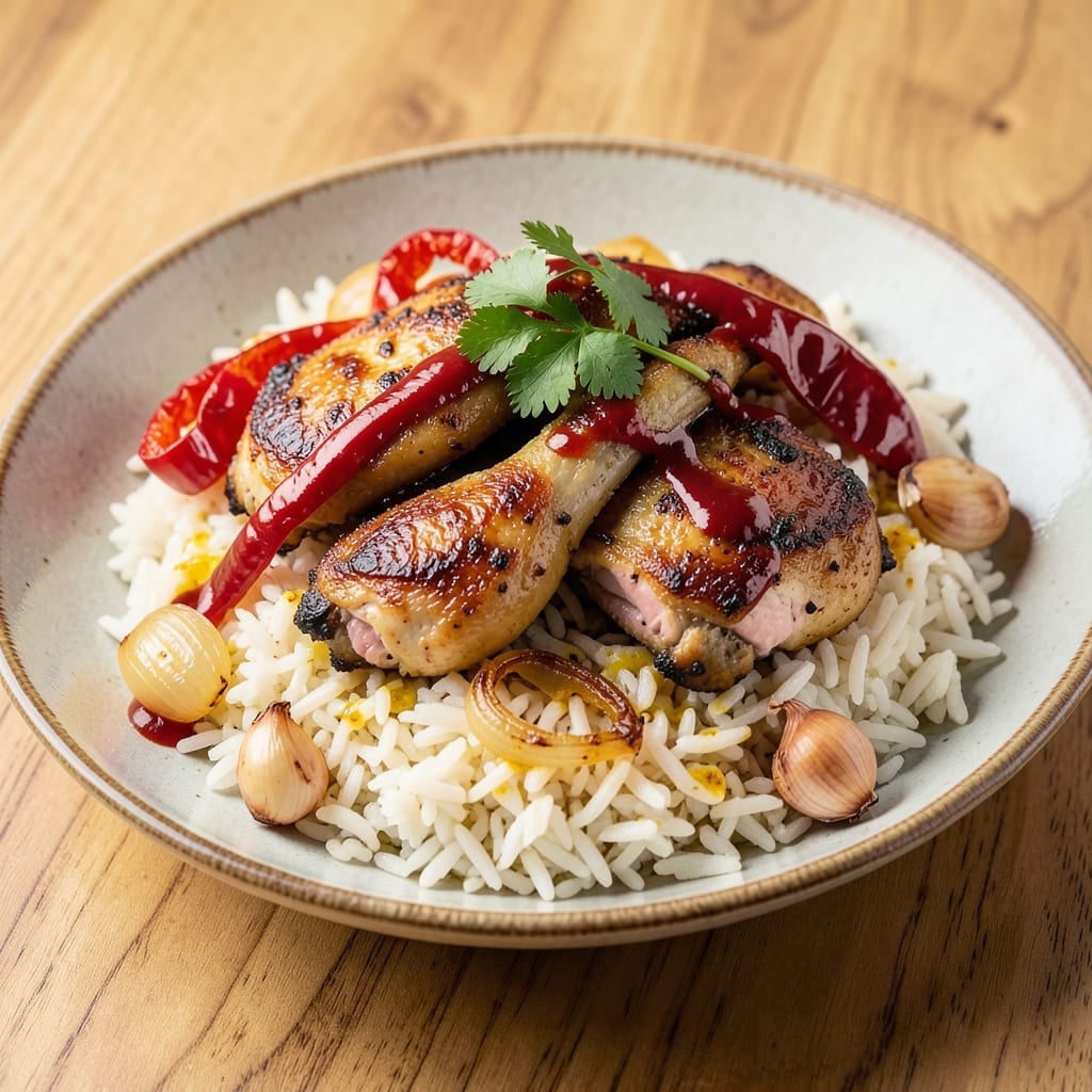 Arroz Con Pollo Chicken and Rice Recipe: One-Pot Saffron and Cumin Infusion