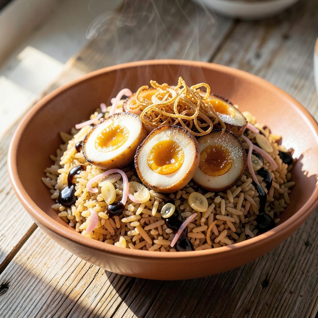 Anda Fried Rice Recipe: Golden Crispy Eggs and Textured Wok Perfection
