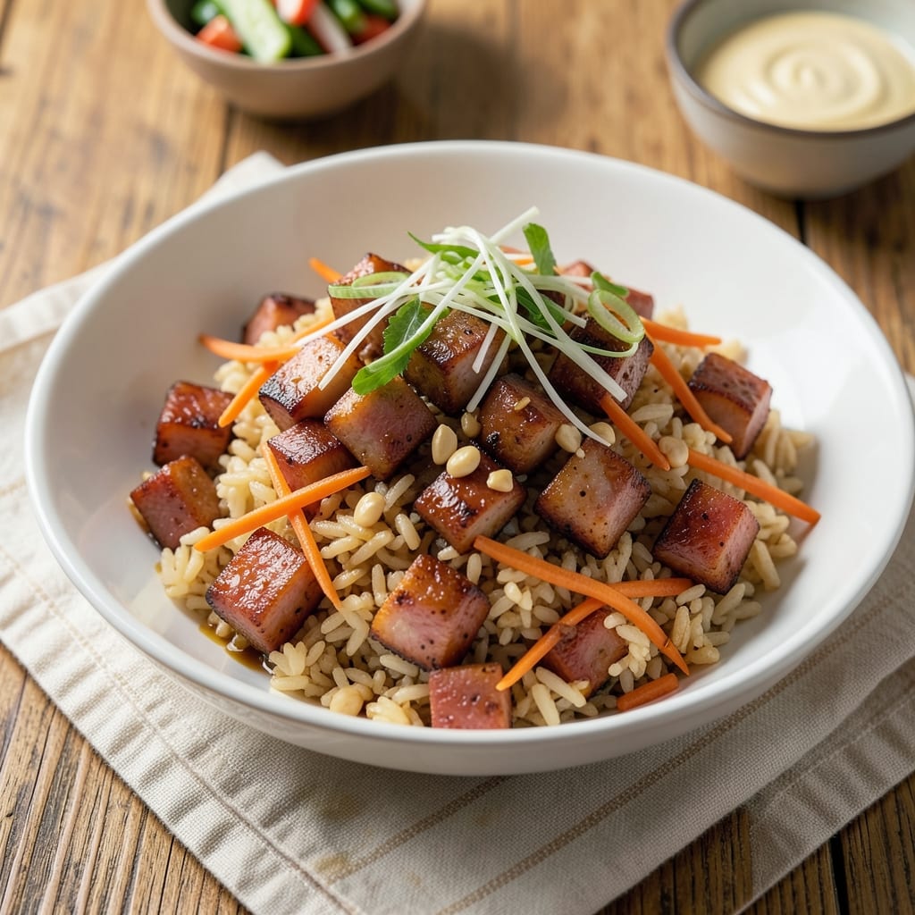 Asian Spam Fried Rice Recipe: Smoky Wok Crunch in 20 Minutes